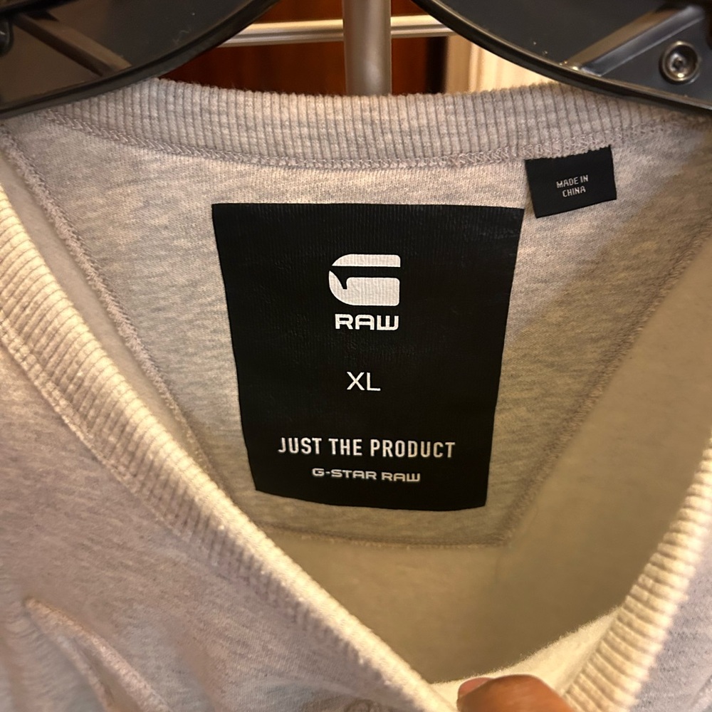 Gray men’s sweatshirt - Picture 3 of 5